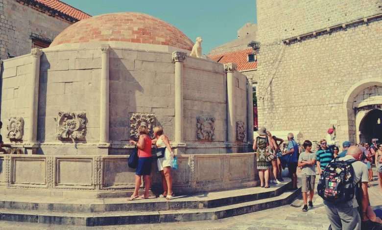 Water Fountain Dubrovnik