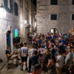 Dubrovnik Dressed in Red and White, Croatia Falls 4:2 to England in Dallas 8 hrvatska engleska2 9